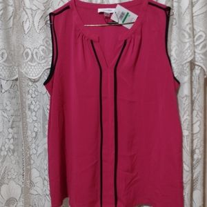 Calvin Klein Women's New Top Sleeveless Org. 49.00